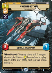 Nightbrother - Maul's Gauntlet (714) (Hyperspace Foil) (714) [Homeworlds]