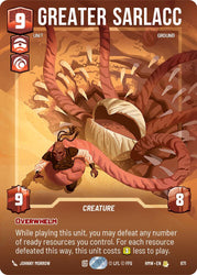 Greater Sarlacc (871) (Prestige Foil) (871) [Homeworlds]