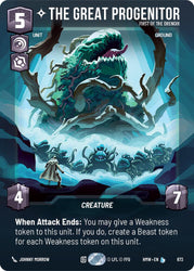 The Great Progenitor - First of the Drengir (873) (Prestige Foil) (873) [Homeworlds]