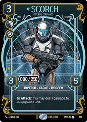 Scorch - Imperial Commando (900) (Serialized) (900) [Homeworlds]