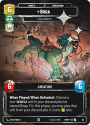 Boga - Loyal Varactyl (28) (Foil) (28) [Homeworlds: Weekly Play]