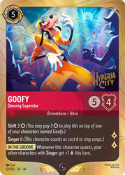 Goofy - Dancing Superstar (12) [Promo Cards]