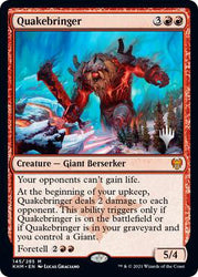 Quakebringer (Promo Pack) [Kaldheim Promos]