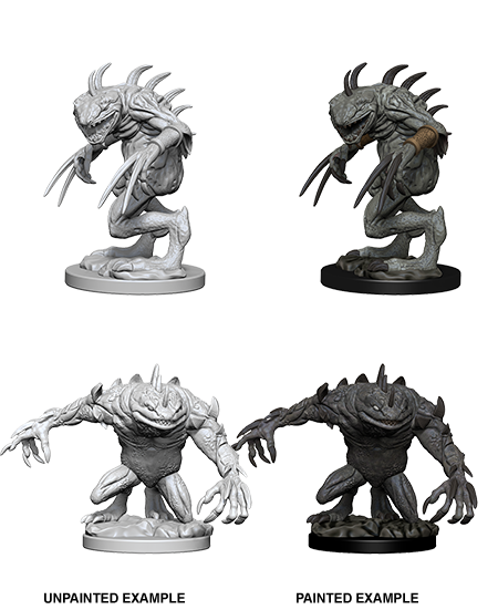 D&D Nolzur's Marvelous Miniatures: Grey Slaad & Death Slaad