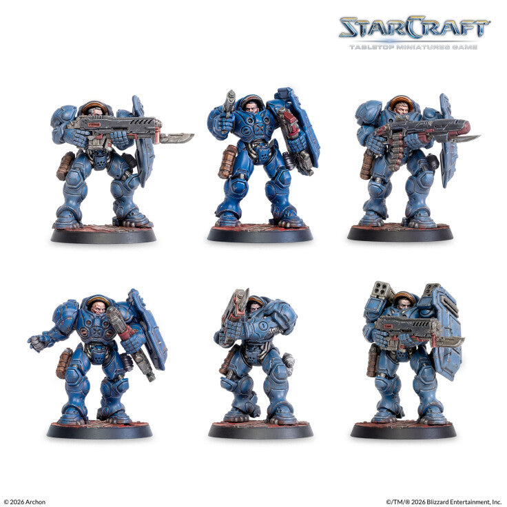 Starcraft Miniatures Game: Terran Starter Set