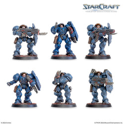 Starcraft Miniatures Game: Terran Starter Set
