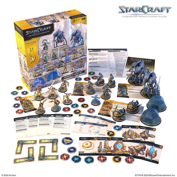Starcraft Miniatures Game: Protoss Starter Set