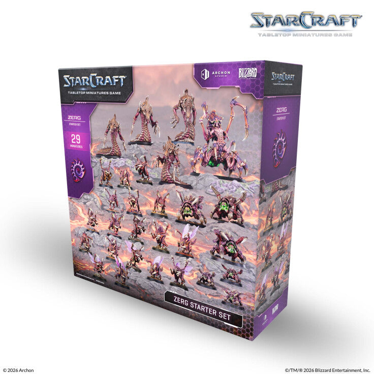 Starcraft Miniatures Game: Zerg Starter Set