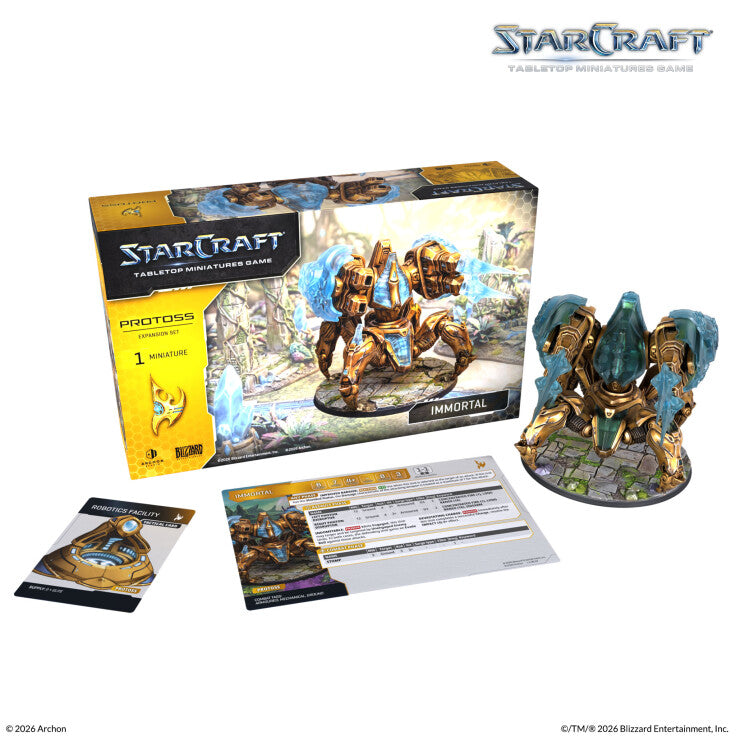 Starcraft Miniatures Game: Protoss Expansion Set - Immortal