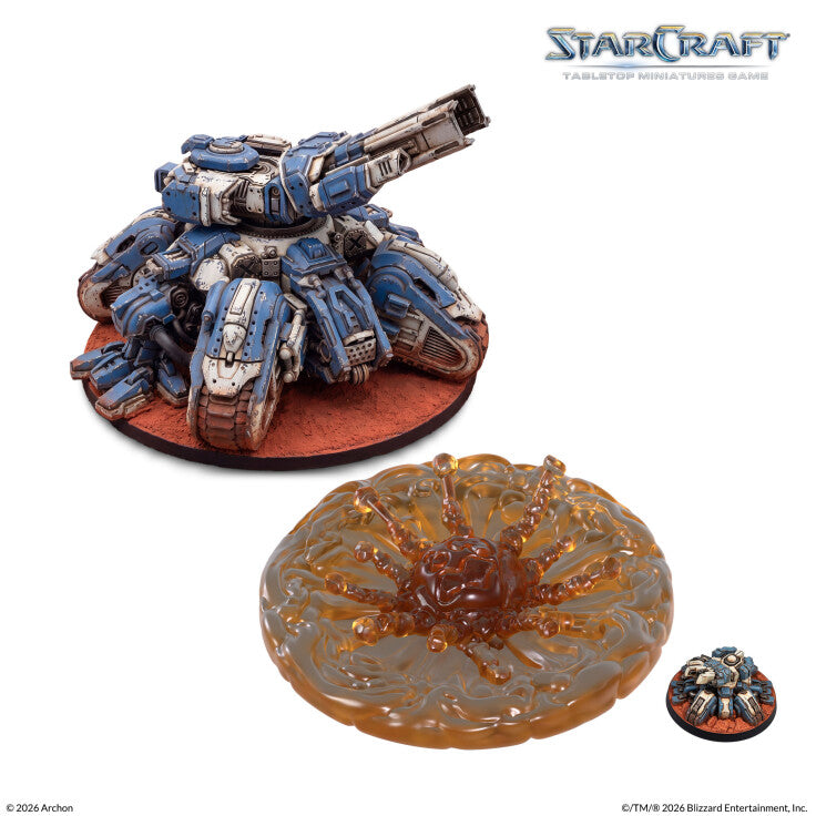 Starcraft Miniatures Game: Terran Expansion Set - Siege Tank