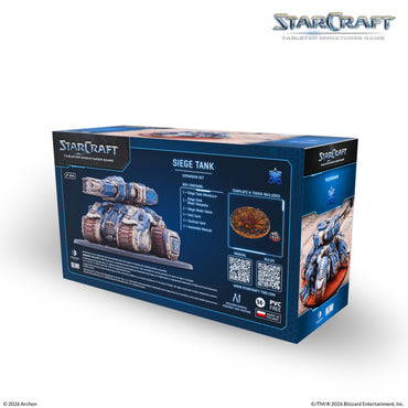 Starcraft Miniatures Game: Terran Expansion Set - Siege Tank