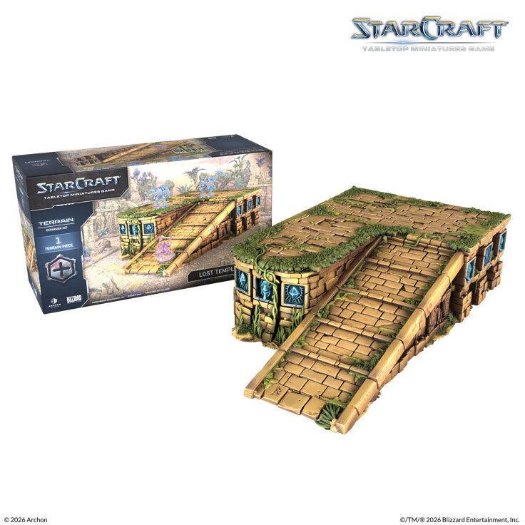 Starcraft Miniatures Game: Terrain Expansion Set - Lost Temple Ramp
