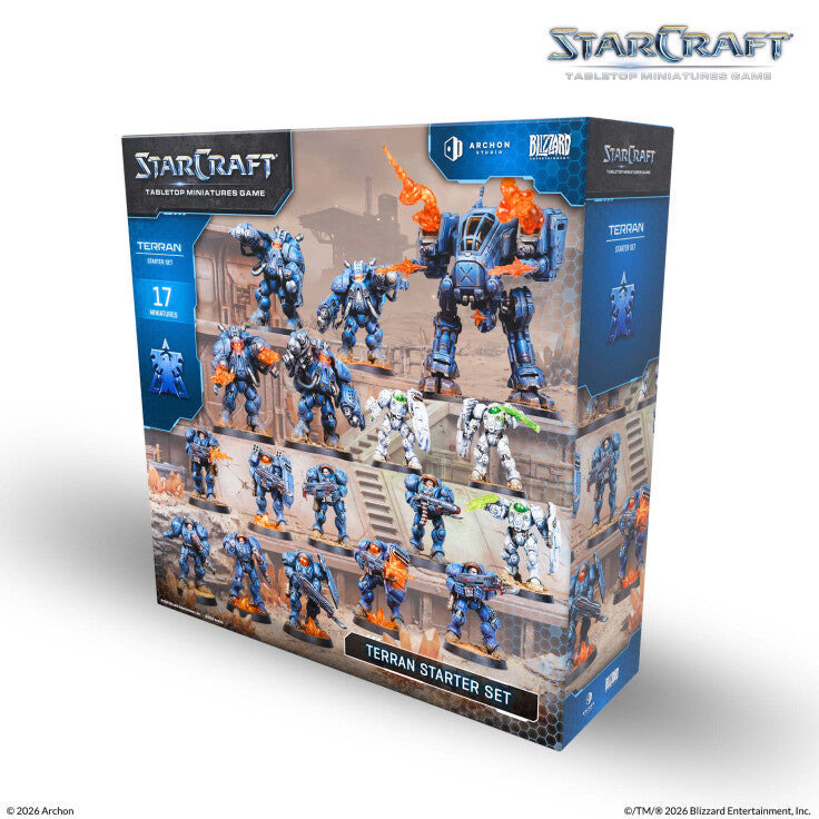 Starcraft Miniatures Game: Terran Starter Set