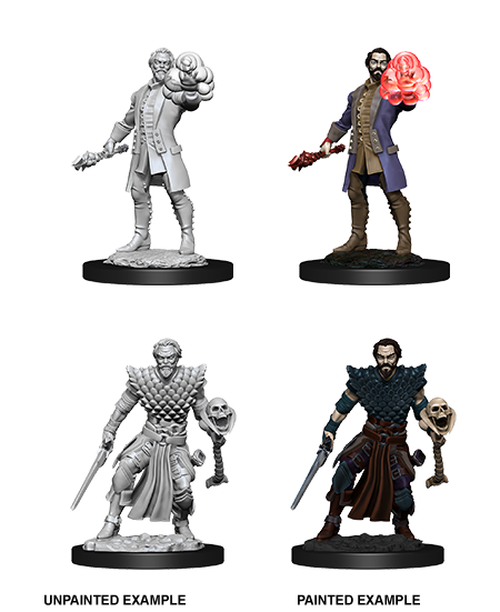 D&D Nolzur's Marvelous Miniatures: Male Human Warlock