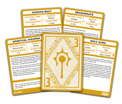 D&D: Spellbook Cards - Cleric