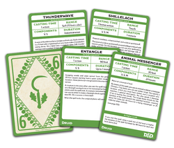 D&D: Spellbook Cards - Druid