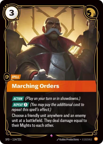 Marching Orders (114/221) [Spiritforged]