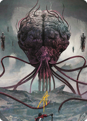 Elder Brain Art Card (Gold-Stamped Signature) [Commander Legends: Battle for Baldur's Gate Art Series]