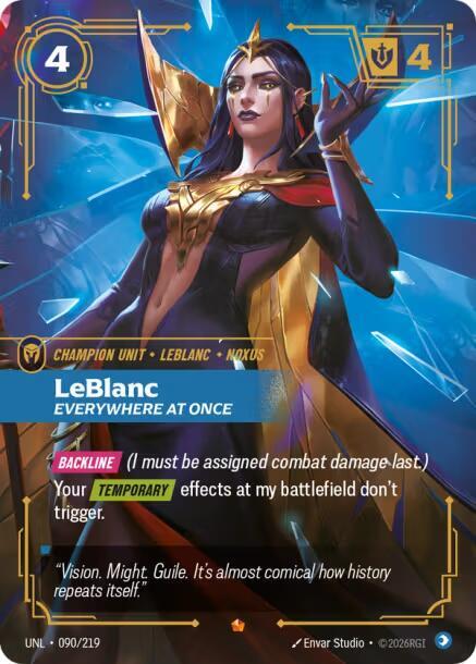 LeBlanc, Everywhere At Once (090/219) [Unleashed]