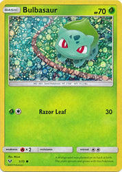 Bulbasaur (1/73) (General Mills Promo) [Sun & Moon: Shining Legends]