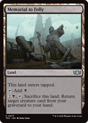 Memorial to Folly [Tarkir: Dragonstorm Commander]