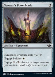 Veteran's Powerblade [The Brothers' War]