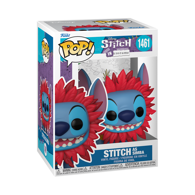 Funko Pop!: Disney Stitch in Costume - Stitch as Simba