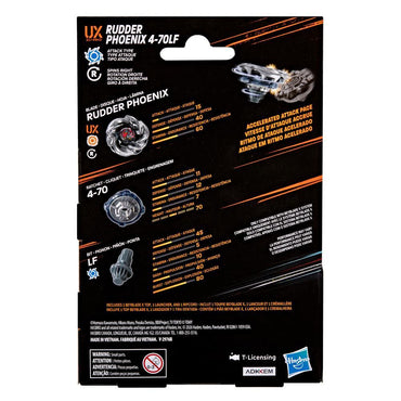 Beyblade X: Rudder Phoenix 4-70LF