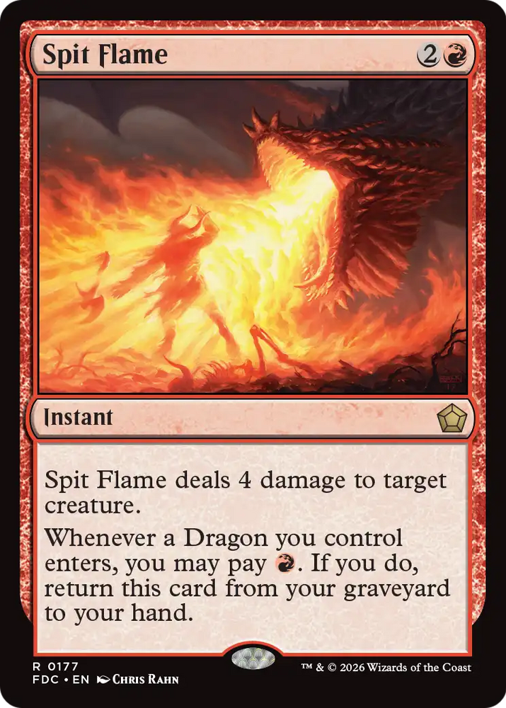Spit Flame [Foundations Commander]