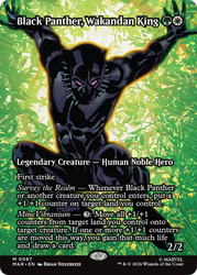 Black Panther, Wakandan King (Borderless) [Marvel Universe: Eternal-Legal]