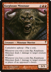 Karplusan Minotaur [Coldsnap]