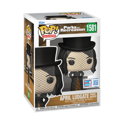 Funko POP! April Ludgate (prom) - New York Comic Con Exclusive (2024 Fall Convention Sticker)