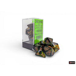 Chessex: Brush Dice - Deep Forest 7-Die Set (CHX24405)