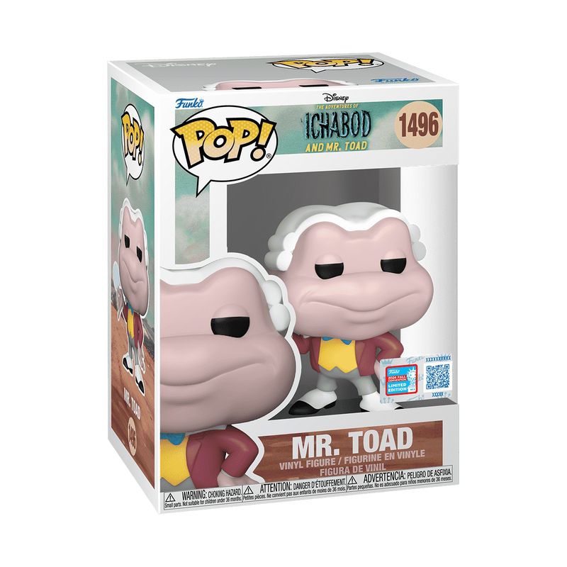 Funko POP! Mr. Toad - New York Comic Con Exclusive (2024 Fall Convention Sticker)