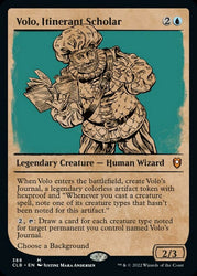Volo, Itinerant Scholar (Showcase) [Commander Legends: Battle for Baldur's Gate]