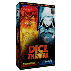 Dice Throne: Barbarian vs Moon Elf
