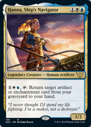 Hanna, Ship's Navigator [Kamigawa: Neon Dynasty Commander]