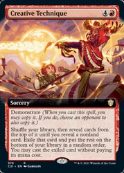 Creative Technique (Extended Art) [Commander 2021]