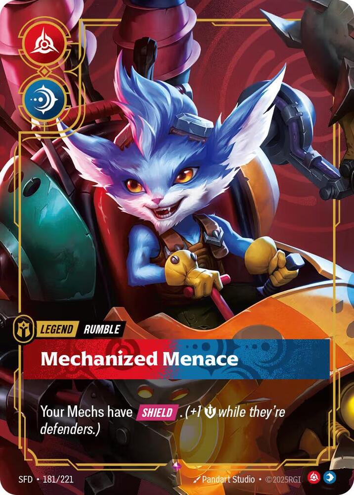 Rumble, Mechanized Menace (181/221) [Spiritforged]