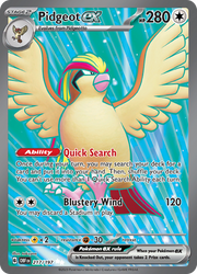 Pidgeot ex (217/197) [Scarlet & Violet: Obsidian Flames]