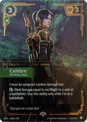 Caitlyn, Patrolling (068a/298) [Riftbound Promotional Cards]
