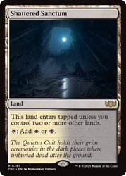 Shattered Sanctum [Tarkir: Dragonstorm Commander]