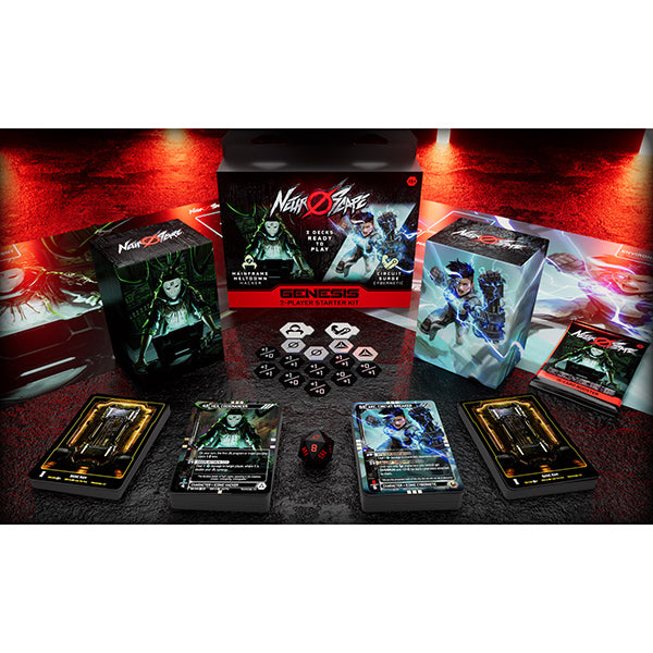 Neuroscape TCG: Genesis Unlimited - 2-Player Starter Kit (Hacker/Cybernetic)