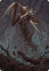Grist, the Plague Swarm Art Card [Modern Horizons 3 Art Series]