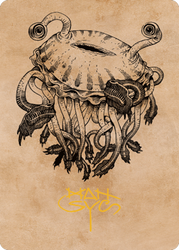 Gluntch, the Bestower Art Card (Gold-Stamped Signature) [Commander Legends: Battle for Baldur's Gate Art Series]