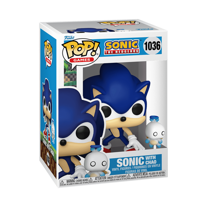 Funko Pop!: Sonic the Hedgehog - Sonic with Hero Chao