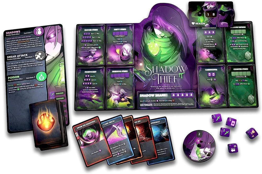 Dice Throne: Season One - Pyromancer vs Shadow Thief