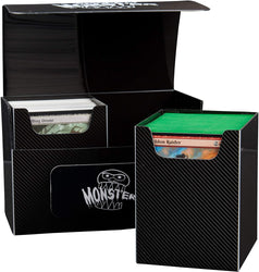 Monster: XL Deck Box - Double Black