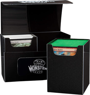 Monster: XL Deck Box - Double Black
