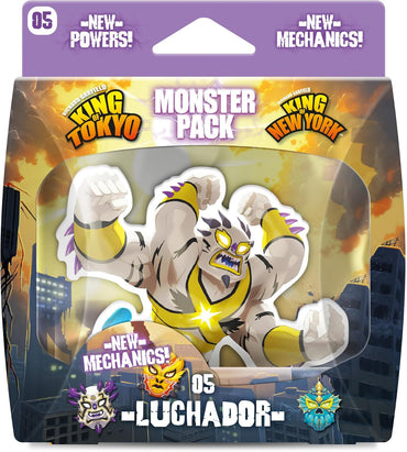 King of Tokyo: Luchador Monster Pack